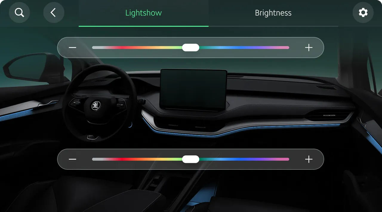 Dashboard HMI settings